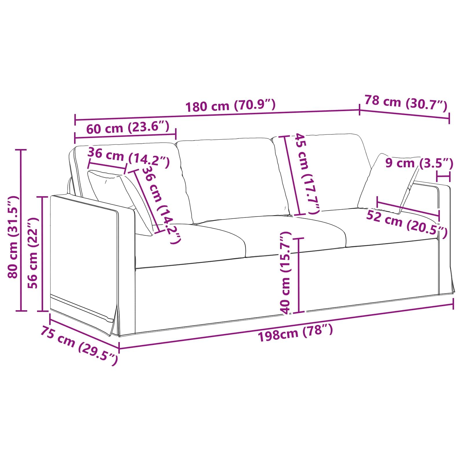 Sofá modular de terciopelo verde oscuro 198 x 78 x 80 cm con marco de metal, juego de asientos de sofá para salón, diseño ergonómico con reposabrazos de madera
