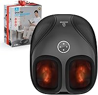 Vista 1 de COMFIER Shiatsu máquina masajeadora de pies, Regalos de cumpleaños para hombres y mujeres, masajeador de pies con calor, rodillo de amasado