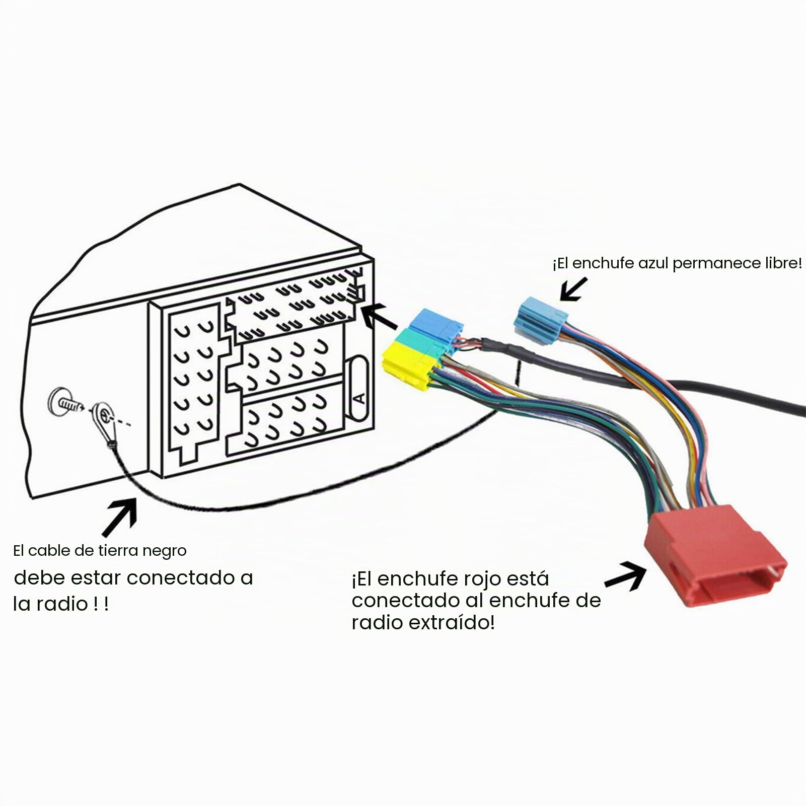 Qiilu Adaptador de o, Cable Adaptador de o Bluetooth 5.0, Conector de Radio, Cable estéreo de o para automóvil de 20 Pines / 8 Pines, Compatible con A3 8L 8P TT