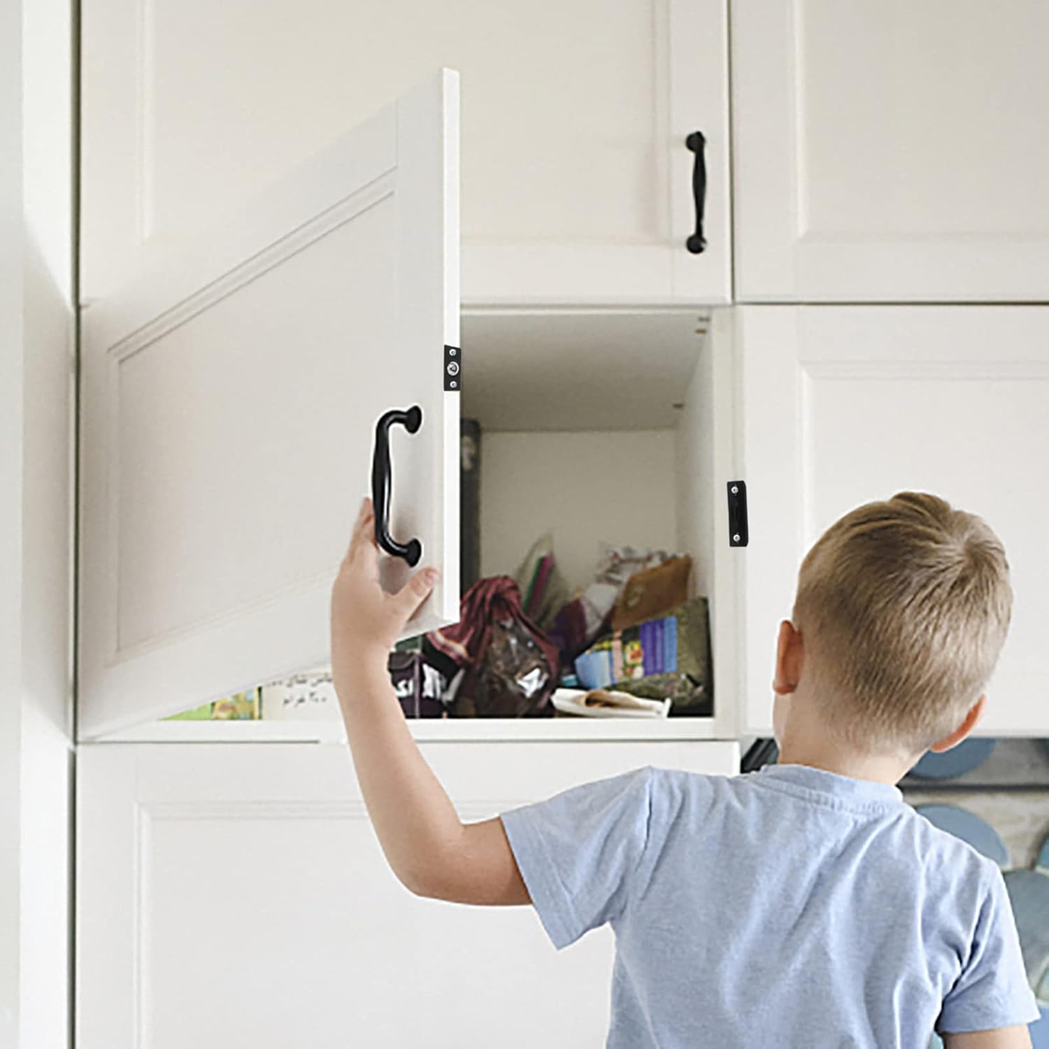 1 Set Closet Cabinet Ball Catch Latch with Strike Plate Ball Catch Drive in Ball Latch for Invisible Pantry Ball Bearing Door Latch Black Latch