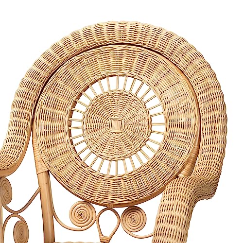 Sillón Natural Ratán Bohemio Moderno miniatura 7