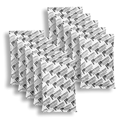 200 Gram Silica Gel Pack Desiccant | Dust Prevention for Safes | No Static | Household and Commerical Use | Military Grade Conforms to MIL-D-3463E for Absorption Capacity | 10-Pack