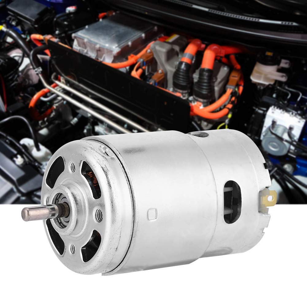 Motore DC, motore in miniatura con doppio cuscinetto a sfera 12V 3000RPM Motore a componenti elettronici ad alta potenza a basso rumore