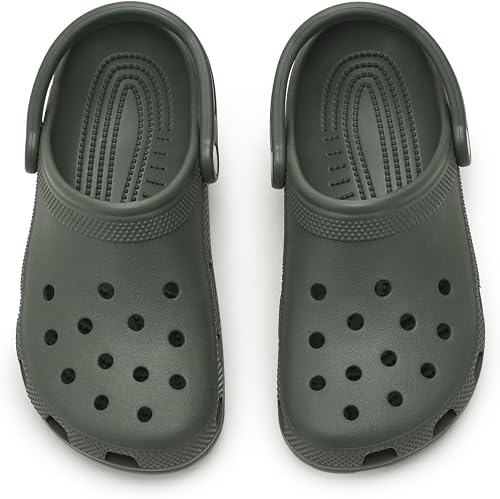 Crocs Unisex Kids, Classic Clog K, Field Green, 5 UK - 2