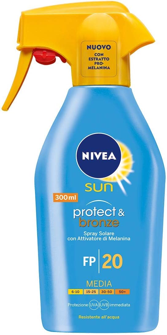 crema solare spray per bambini