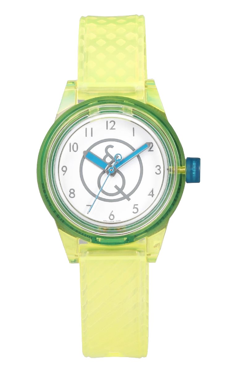 Q&Q Mini Smile Solar Unisex, Eco Friendly Watch by Citizen, 10 ATM Water Resist RP01J006Y