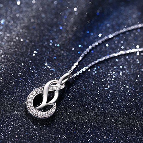 Donna Collana, ZHULERY 925 Argento Sterlina