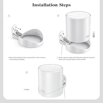 Amazon.com: Wall Mount Bracket for TP-Link Deco X55/AX3000