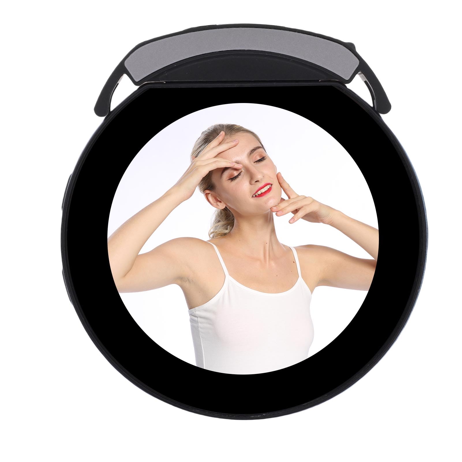 Luocute Schermo Selfie Magnetico per Telefono, Monitor Fotocamera Posteriore Wireless da 2,1 Pollici con Telecomando BT, Kit Video Fotografici per Telefono Cellulare per Vlog Live