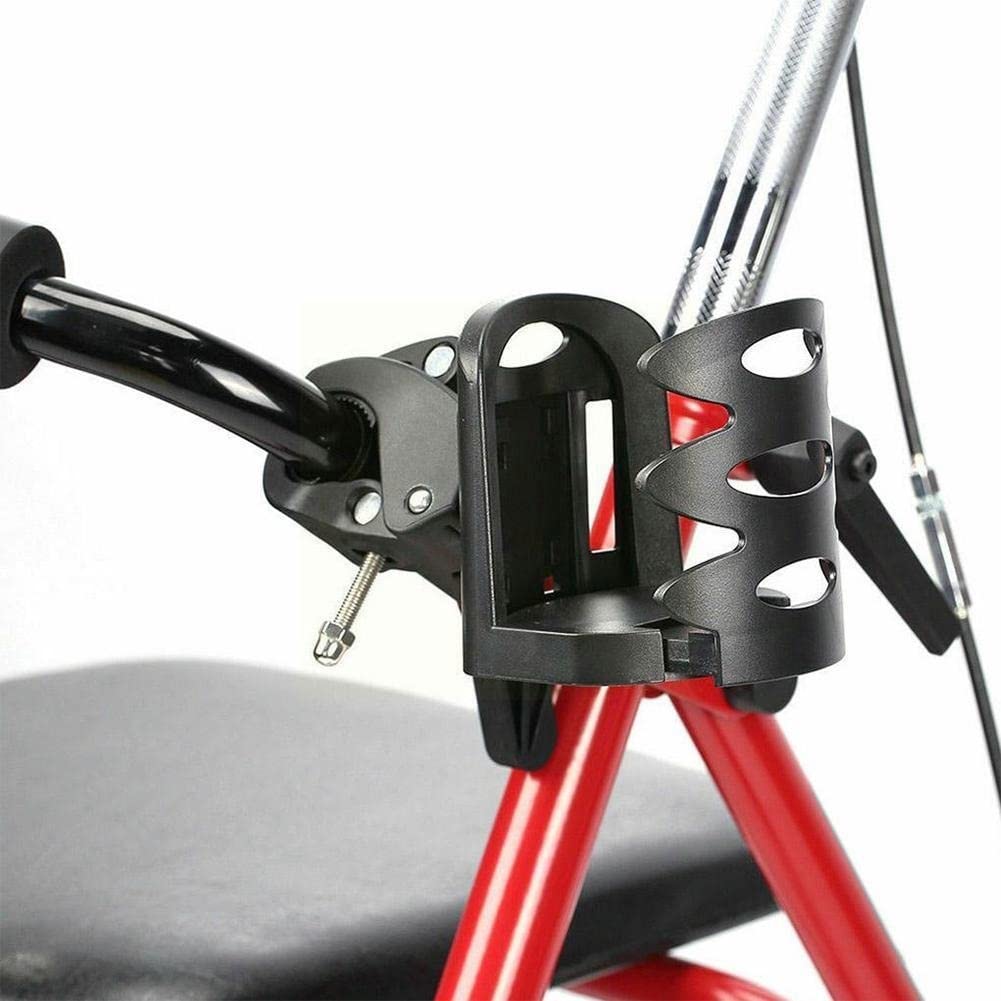 Soporte para Botella de Bebida Universal Motocicleta Bicicleta Taza de Agua Portabotellas Soporte para Bebidas Soporte Giratorio para Manillar Soporte para Espejo Bicicleta Bebida Ajustable