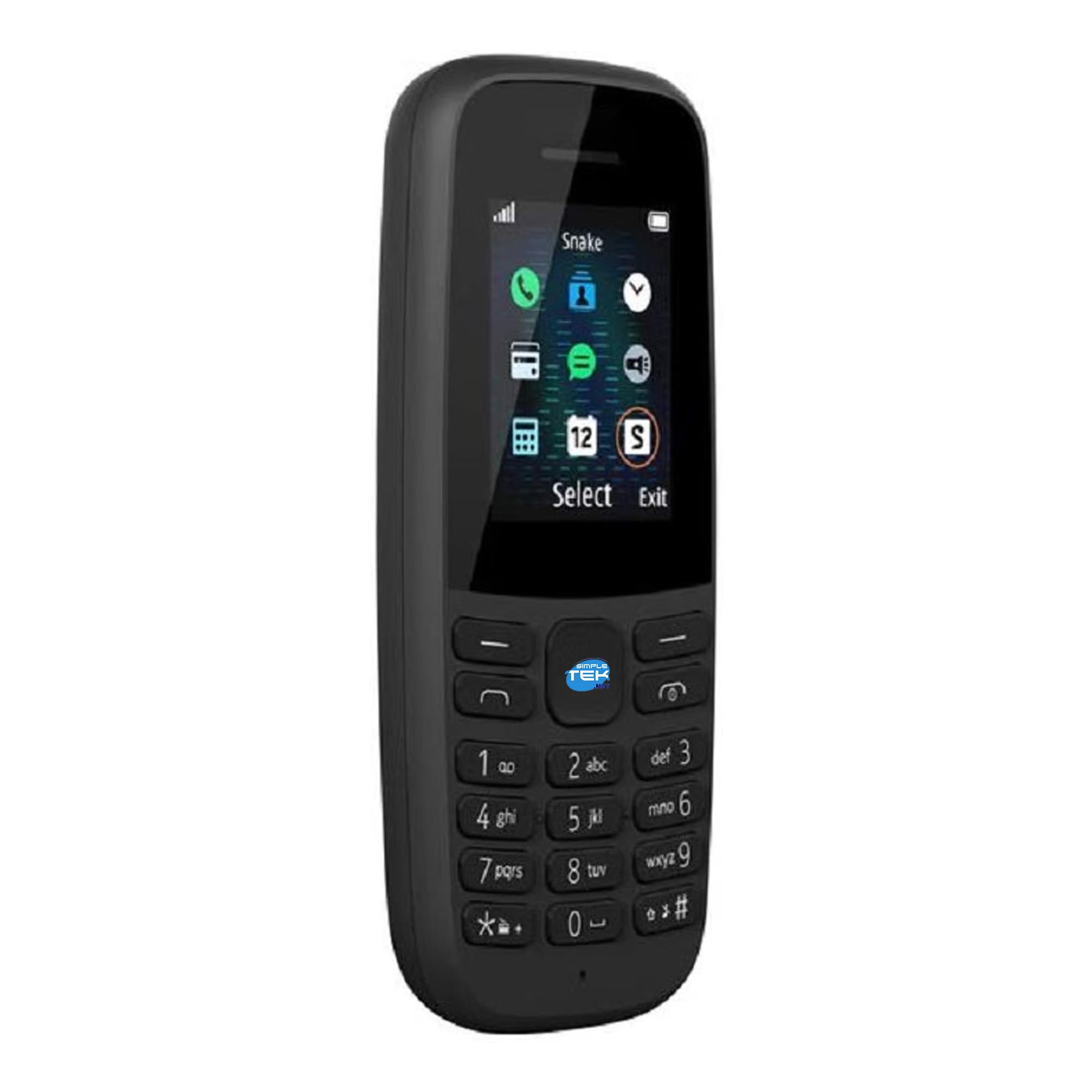 SIMPLETEK - Telefono Dual SIM Base per Anziani e Bambini (Ricondizionato)