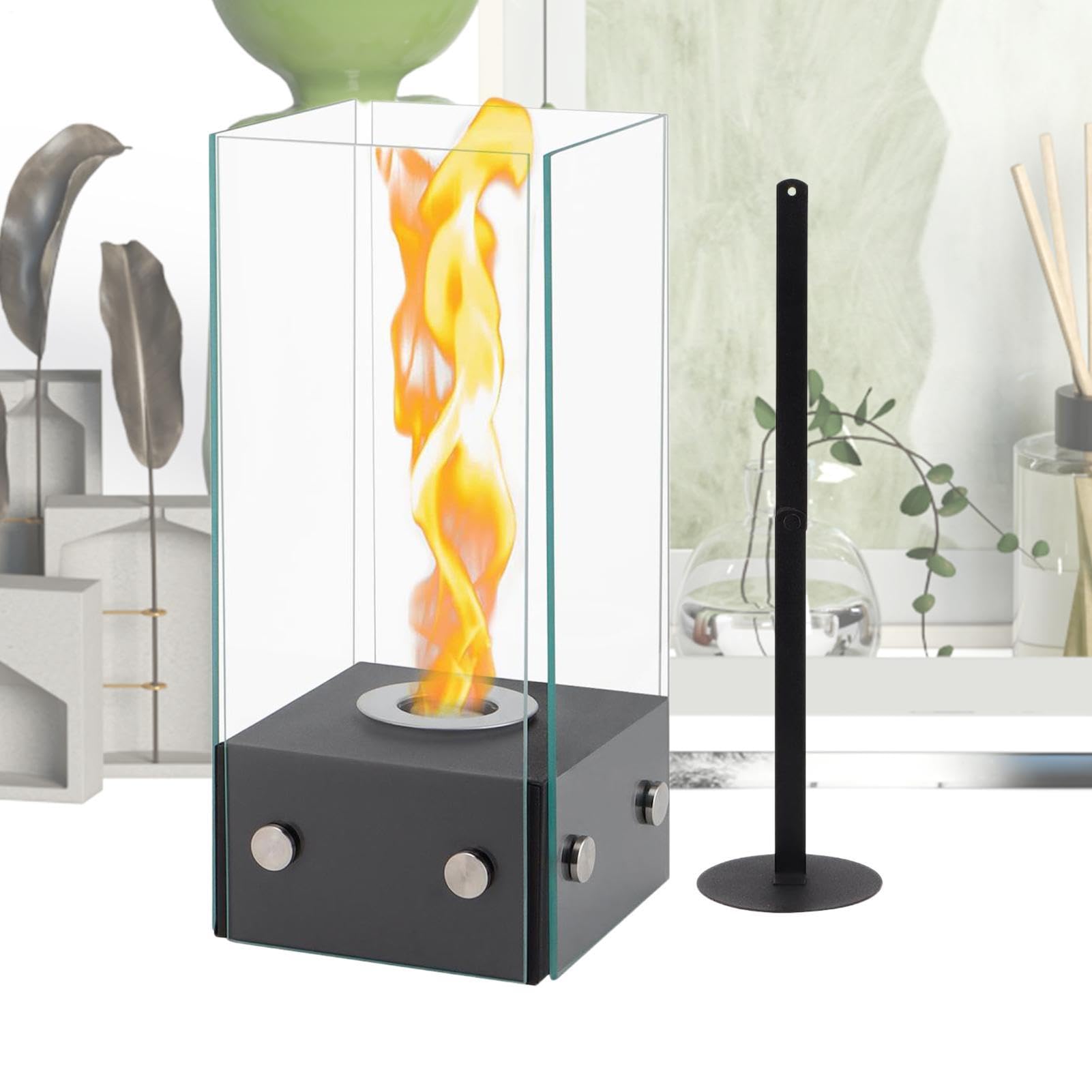 Chimenea De Sobremesa Quemador de Llama Real sin Olor