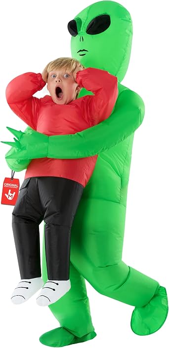Morph Alien Costume (4-6yrs), Alien Costume Kids, Boys Halloween Costumes