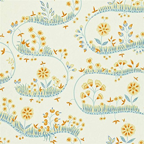 Preisvergleich Produktbild Sanderson DOPS212413 Tapete, Tangerine / Aqua