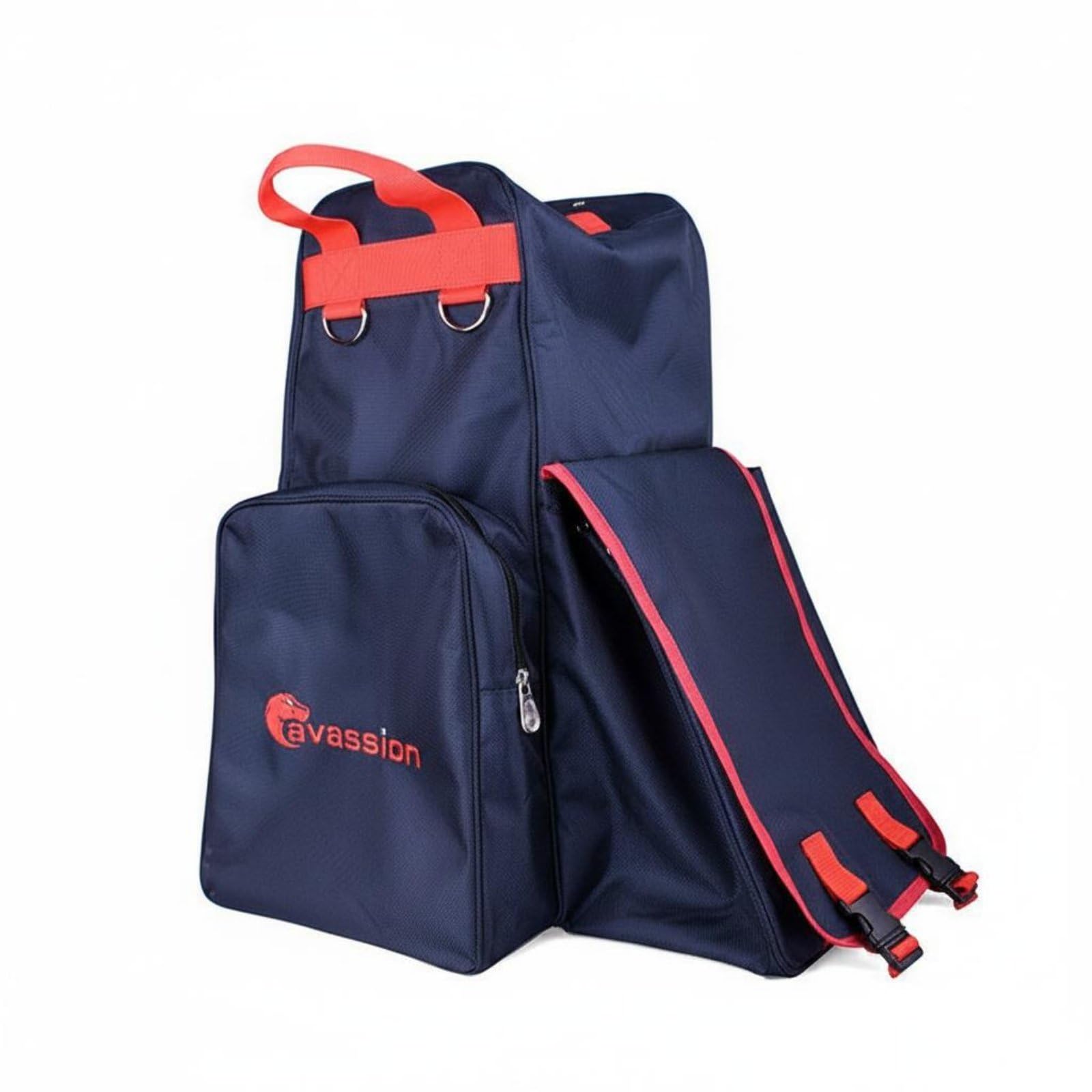 Borsa Stivali Casco Grandi Scomparti Porta Stivali Casco Manici Robusti Borsa Attrezzatura Equitazione per Cavalieri