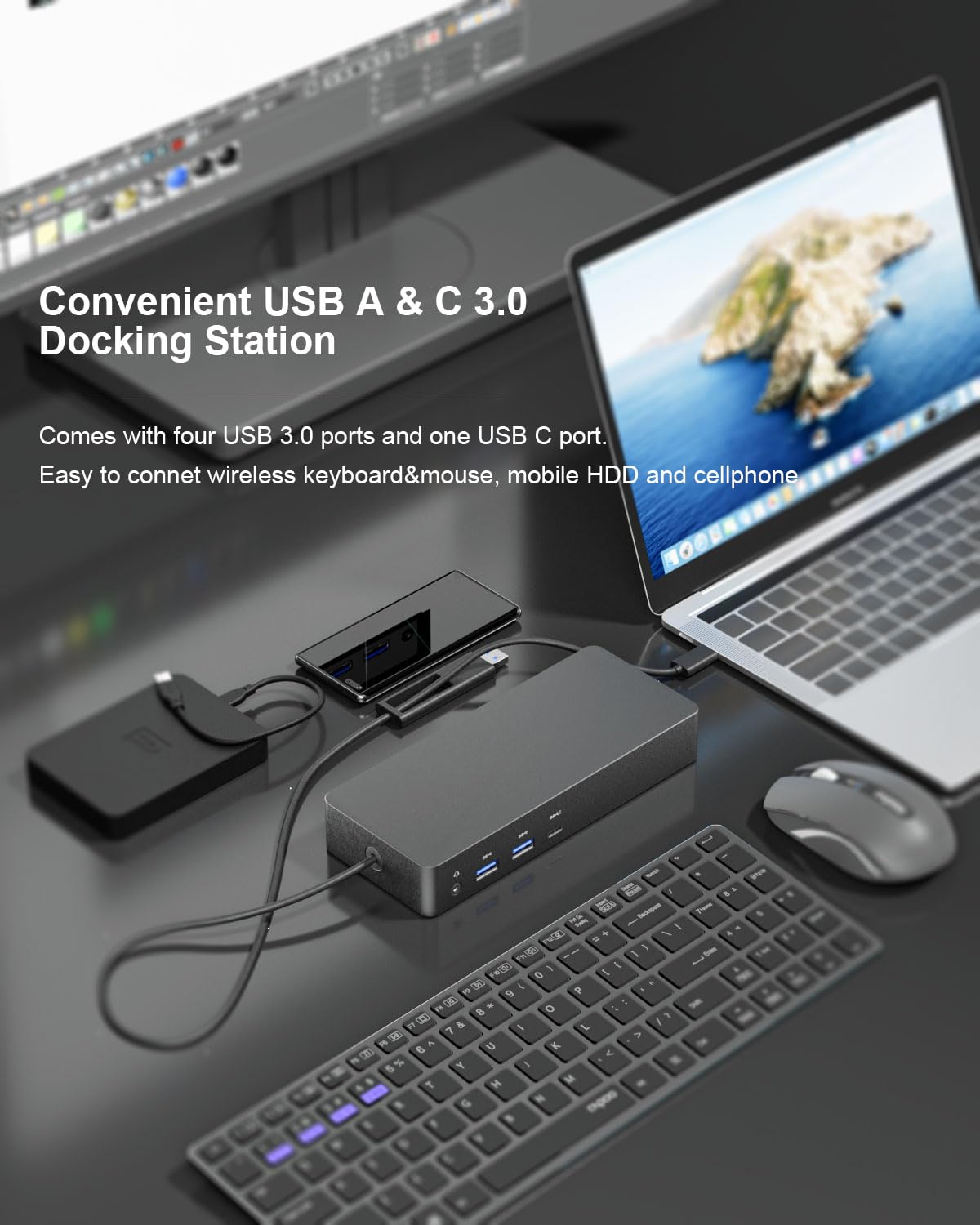 Amazon.com: Kamnik D6000 Universal Docking Station, Up to Triple
