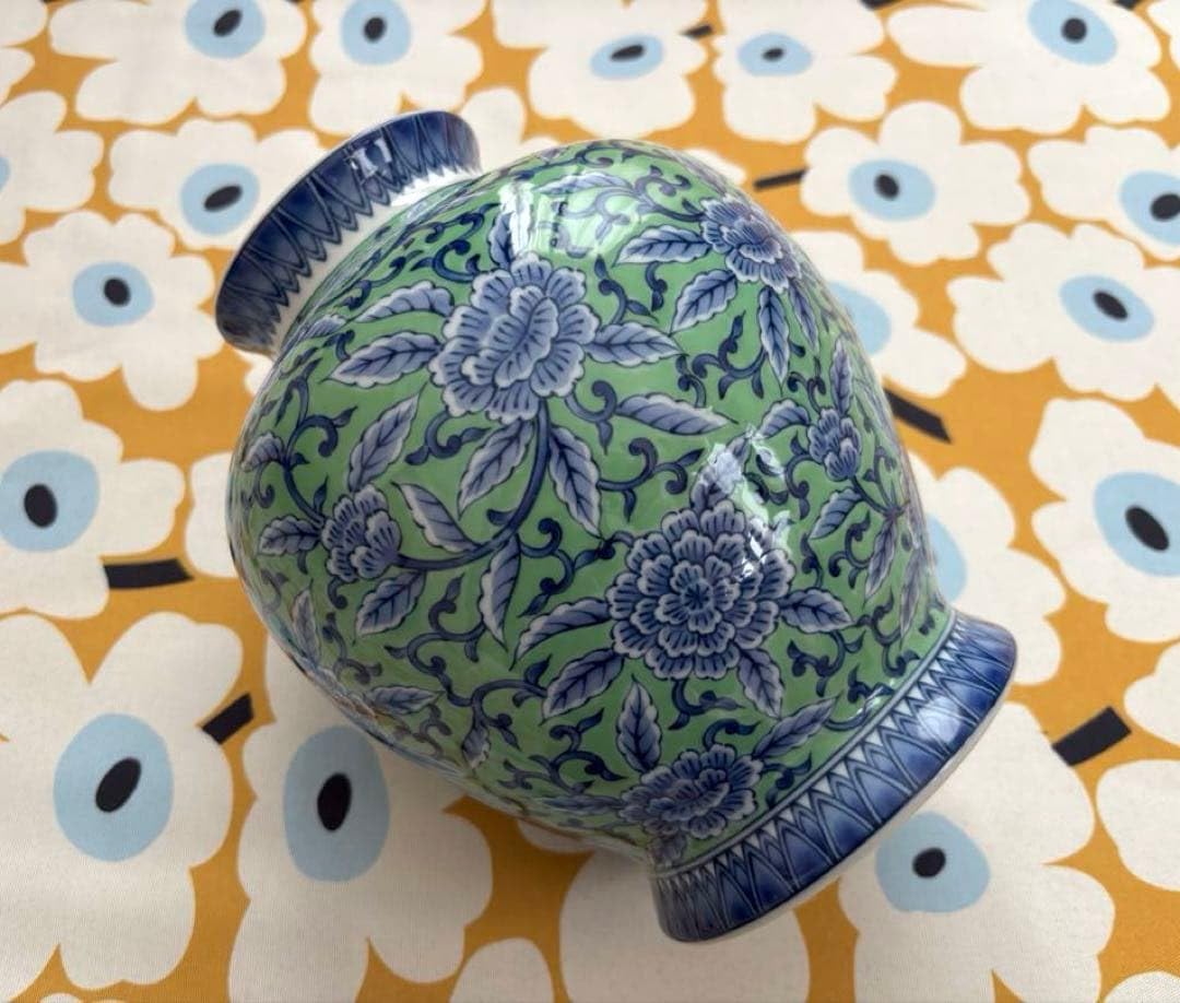 SALE✩.*˚美濃焼 三洋陶器 龍峰窯 花風流 染付花瓶 Amazon.co.jp: 美濃焼 三洋陶器 龍峰窯 花風流 染付花瓶 : ホーム