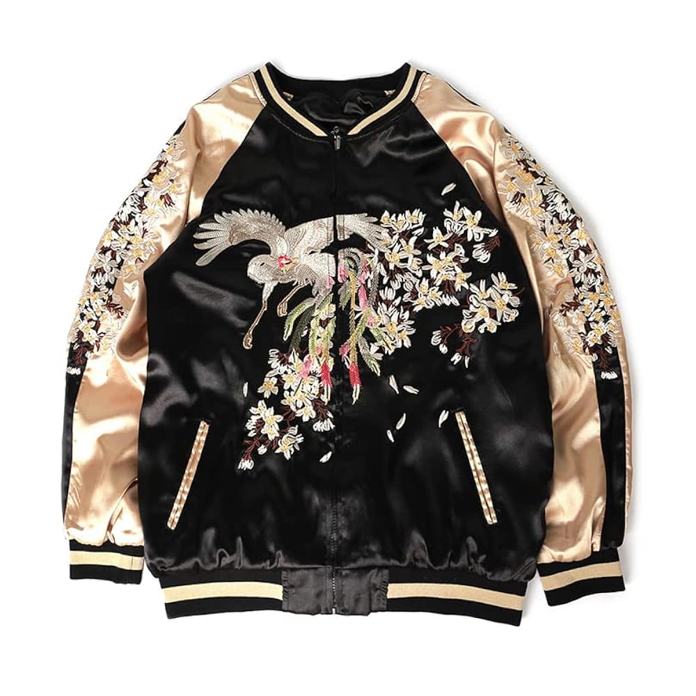 コレクション JAPANESE EMBROIDERED JACKETS/ VOL1,2 Japanese Bomber Jacket Vintage | Japanese Embroidery Jacket