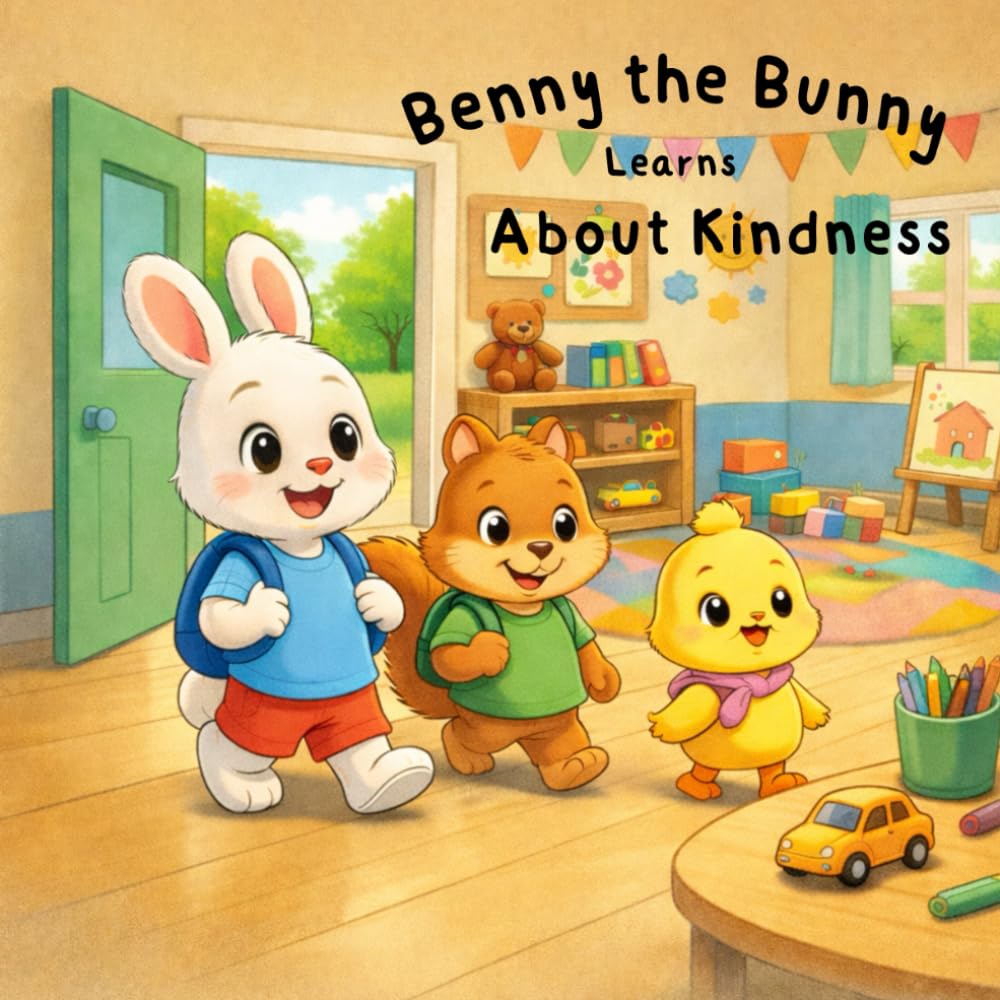 Benny the Bunny Learns About Kindness: A gentle story about courage, friendship, and including others (Benny the Bunny Stories)