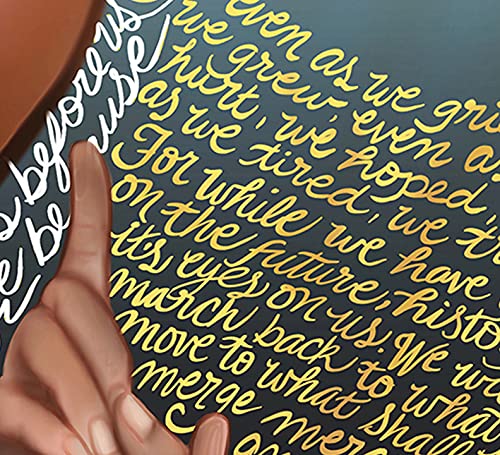 Miniatura 4 de Amanda Gorman The Hill We Climb Original Fine Art Blank Notecards