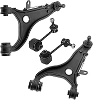 Vista 129 de Detroit Axle - 4 brazos de control traseros para Ford C-Max Focus Mazda 3 5 Volvo C30 C70 S40 V50, 4 brazos de control superior e inferior