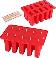 Vista 5 de 10 compartimiento sicle s, helado de silicona zer s, reutilizable, para helado casero, pudín