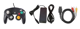 Gamecube Parts Bundle - Controller, Power Adapter, and AV Cable - by Mars Devices