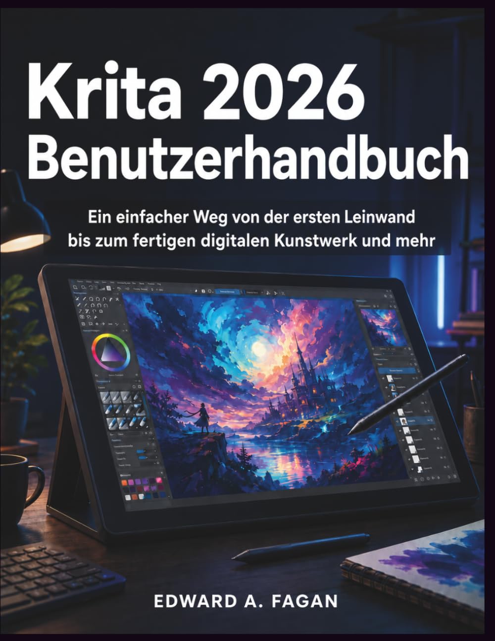 Krita 2026 Benutzerhandbuch: Ein einfacher Weg von der ersten Leinwand bis zum fertigen digitalen Kunstwerk und mehr