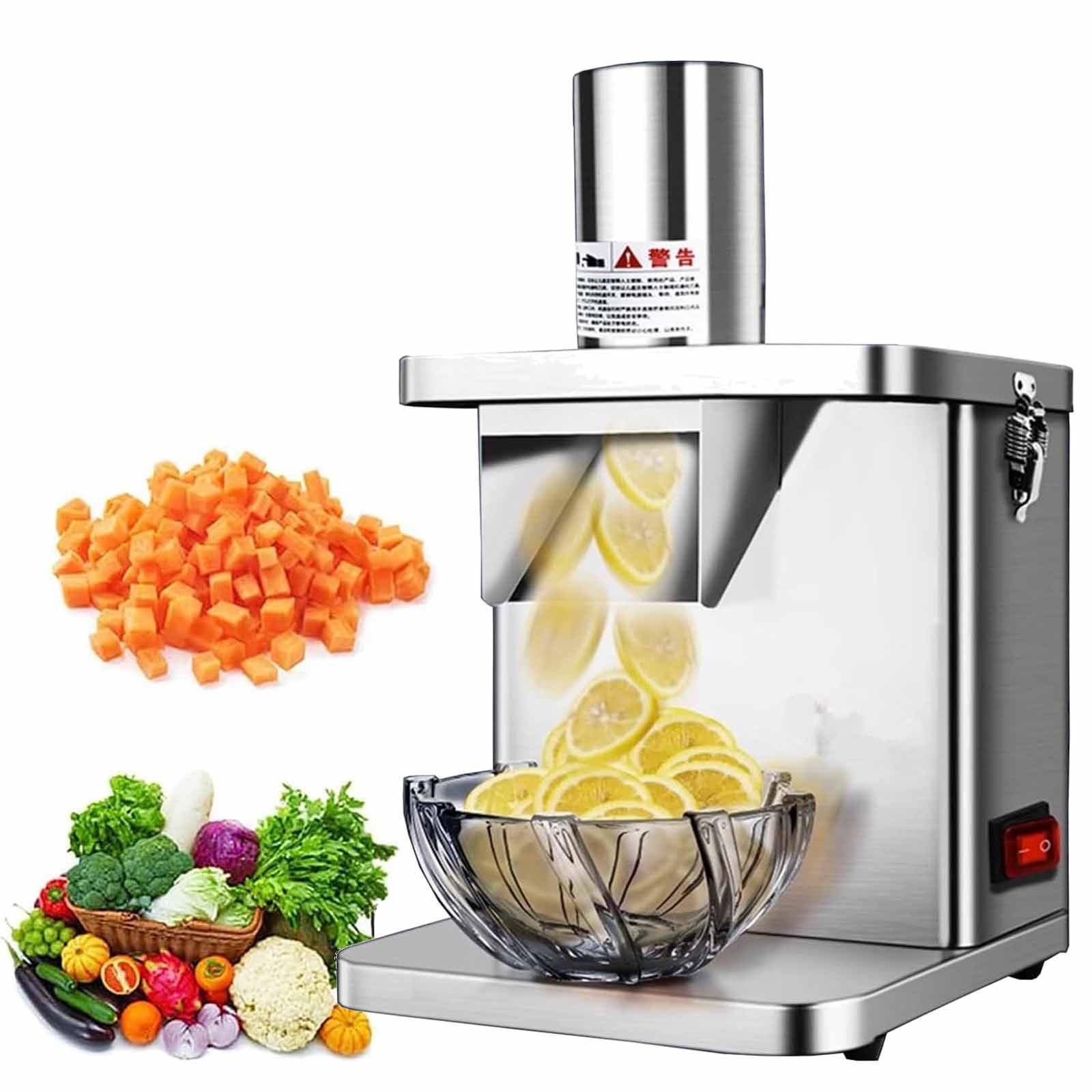 Amazon.co.jp: 電動野菜ダイサー、6/8.2/9.3/12.5/15mmキューブ型付き