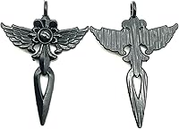 Vista 3 de 15PC Antique Electrophoretic Black Angel Sword Charms Pendants for Jewelry Bracelet Necklace DIY Craft Making 48mmx34mm