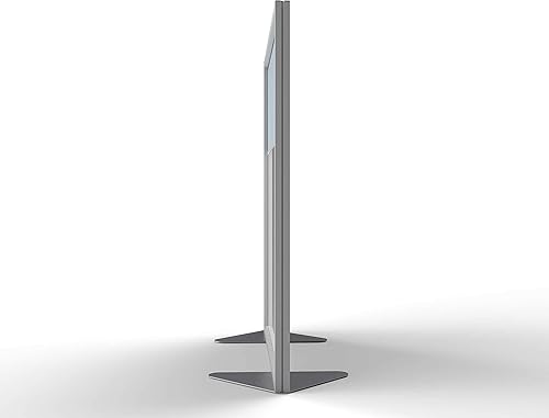 Miniatura 6 de División de piso de Gante con marco de aluminio y relleno de panel completo porcelana 72 pulgadas de alto x 48 pulgadas de ancho