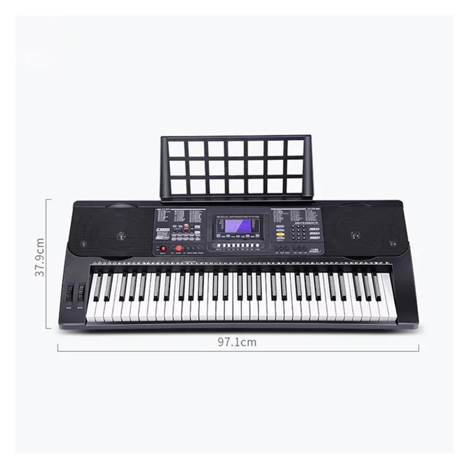 klawiatura elektryczna wielofunkcyjna Przenośny 61-klawiszowy Syntezator Pianina Cyfrowego Klawiatura Elektroniczna Musicale Piano Keyboard Piano