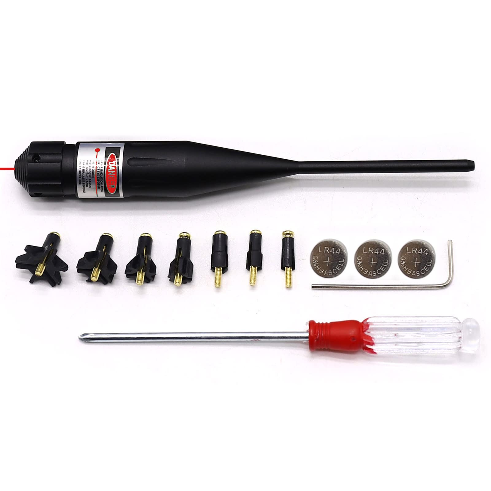 GOODTAC Bore Sight Collimator Red Dot Boresighter Fit Any 0.177 to 0.780 Caliber Firearm