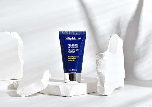 Miniatura 3 de Trilipiderm Crema de retención de humedad para todo el cuerpo SPF 30 de amplio espectro con vitamina D, paquete de 2 tubos de 3 onzas de tamaño de