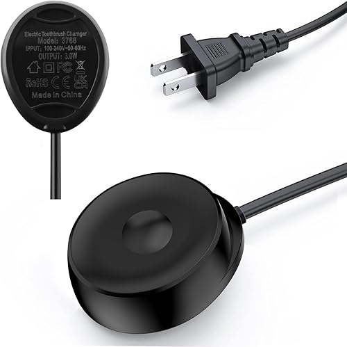 Cargador de cepillo de dientes eléctrico para cepillo de dientes Braun Oral B IO7 IO8 IO9, cargador magnético de repuesto para cargador IO 3768