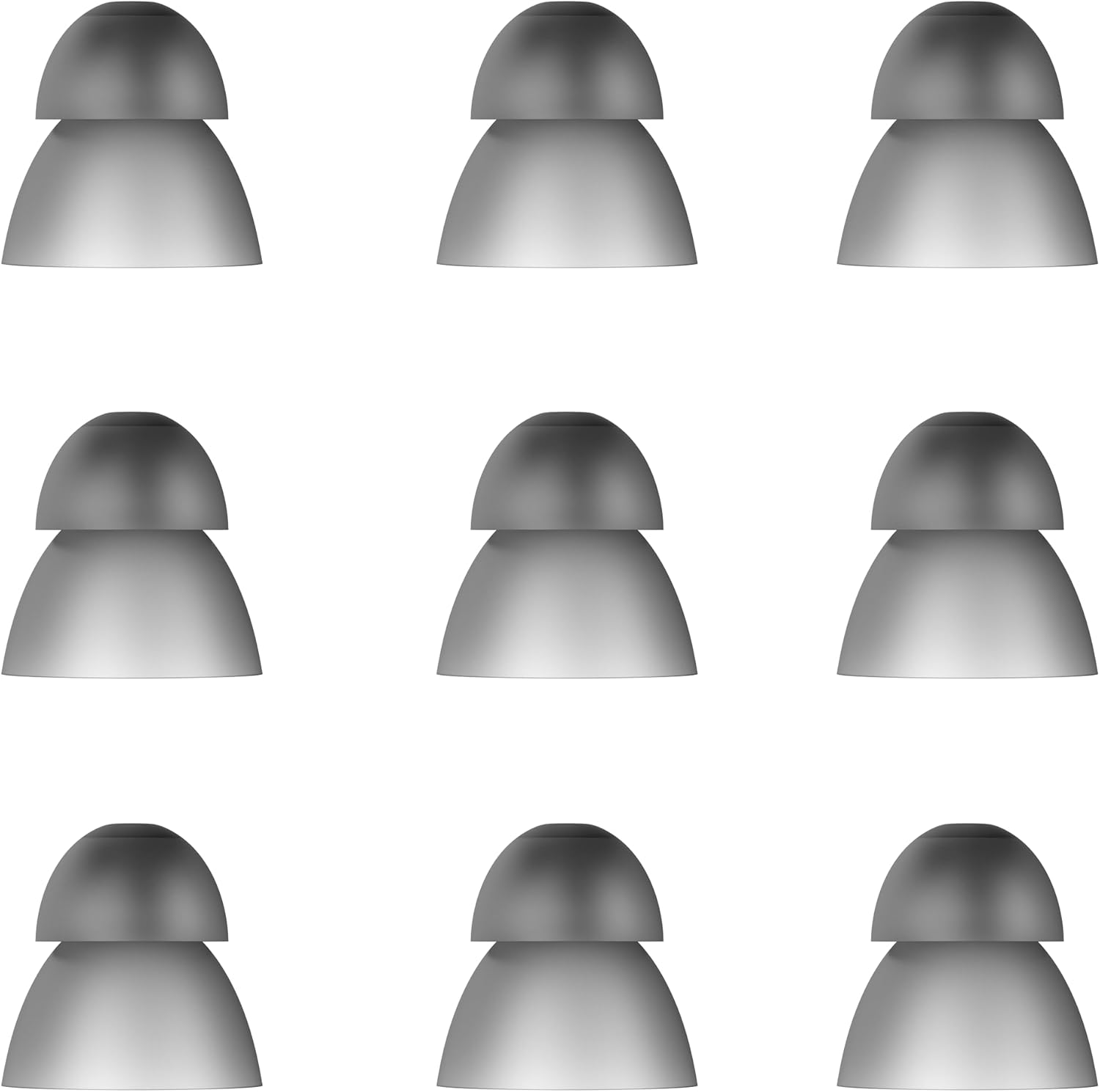 YorkSound Set of 18 Hearing Aids Domes, Silicone Power Domes Close