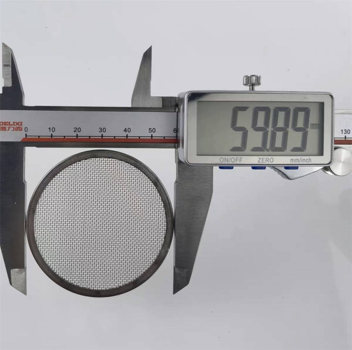 304 Stainless Steel Wire Mesh Filter Screen Filter Disc Round Shape Strainer(60mm(40) 10pcs)