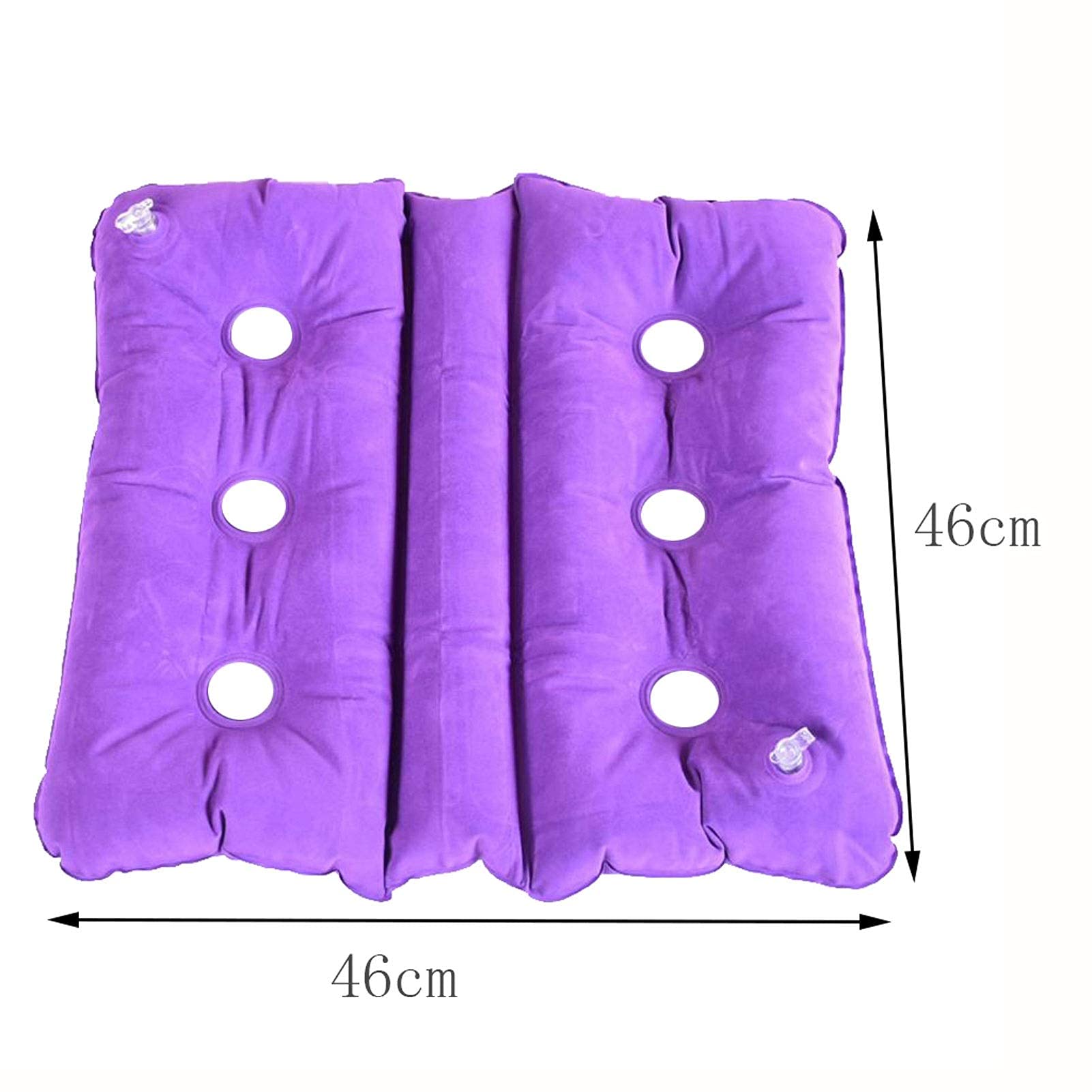Cojín de Asiento Inflable de Aire para Oficina, cojín de Aire para Silla de Ruedas médica, colchón Inflable para Asiento, antiescaras, para aliviar la presión del nervio ciático