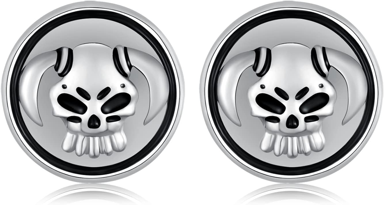 Anime Stud Earrings 925 Sterling Silver Cosplay Jewelry Accessory for Women Man