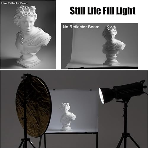 Miniatura 9 de Godox SK400IIV - Kit de luces estroboscópicas de estudio fotográfico de 400 W, sistema GN65 2.4G X, montaje Bowens con lámpara de modelado LED de 10