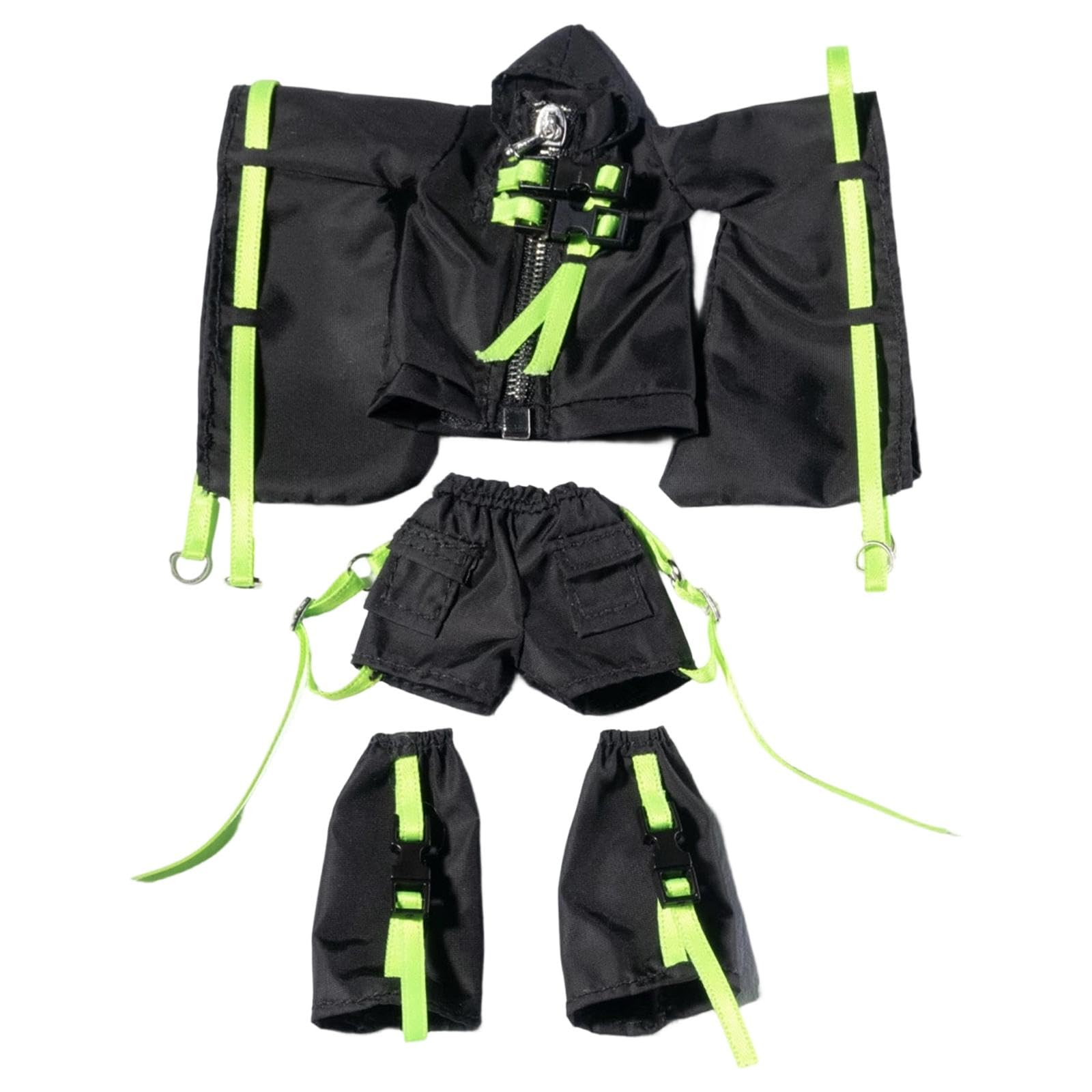 1/12 Miniatur Puppenmantel Und Shorts Set, Multifunktionales Cosplay Puppenoutfit