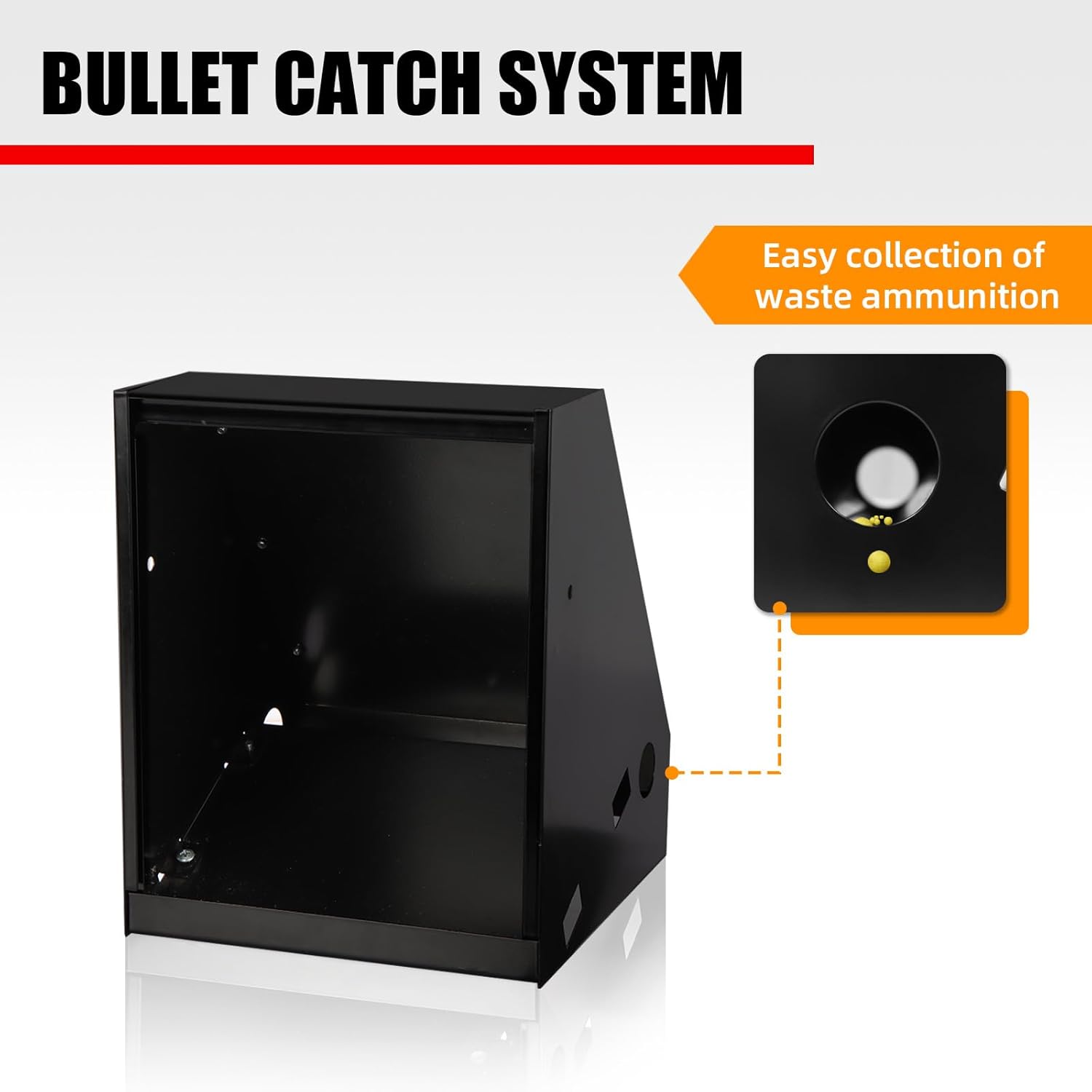 Highwild BB Gun Resetting Target and BB Trap Target (Airgun Only) with 10pcs 7" X 9" Paper Targets