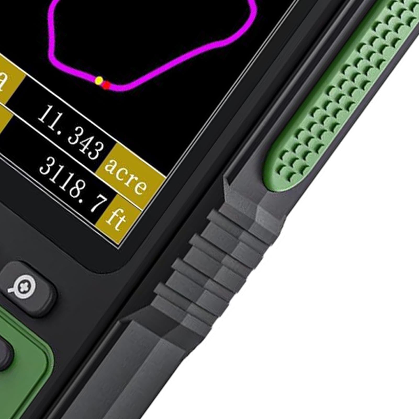 FTVOGUE Compteur Terrestre GPS avec écran Couleur 3,2 Pouces, Double Prise en Charge GPS GNSS pour l'arpentage des Terres Agricoles, Outil de Mesure Précis de la Zone, Longue Durée de Vie de la