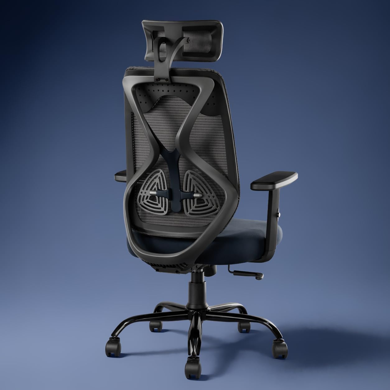 Image of CELLBELL C190 Berlin Office Chair, High Back Mesh Ergonomic Home Office Desk Chair (Black)