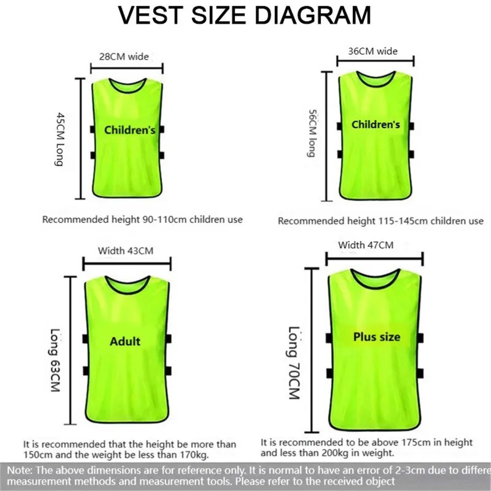 Sports Petos de Entrenamiento 6 camisetas de fútbol for entrenamiento deportivo, de malla, sueltas, for baloncesto, críquet, fútbol, ​​voleibol, rugby, accesorios deportivos.(Orange,175cm above)