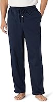Amazon Essentials Men's 100% Cotton Knit Pajama Pants - Relaxed Fit Lightweight Jersey Sleep Bottoms