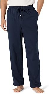 Amazon Essentials Men's Relaxed-Fit Cotton Knit Lounge Pajama Pants