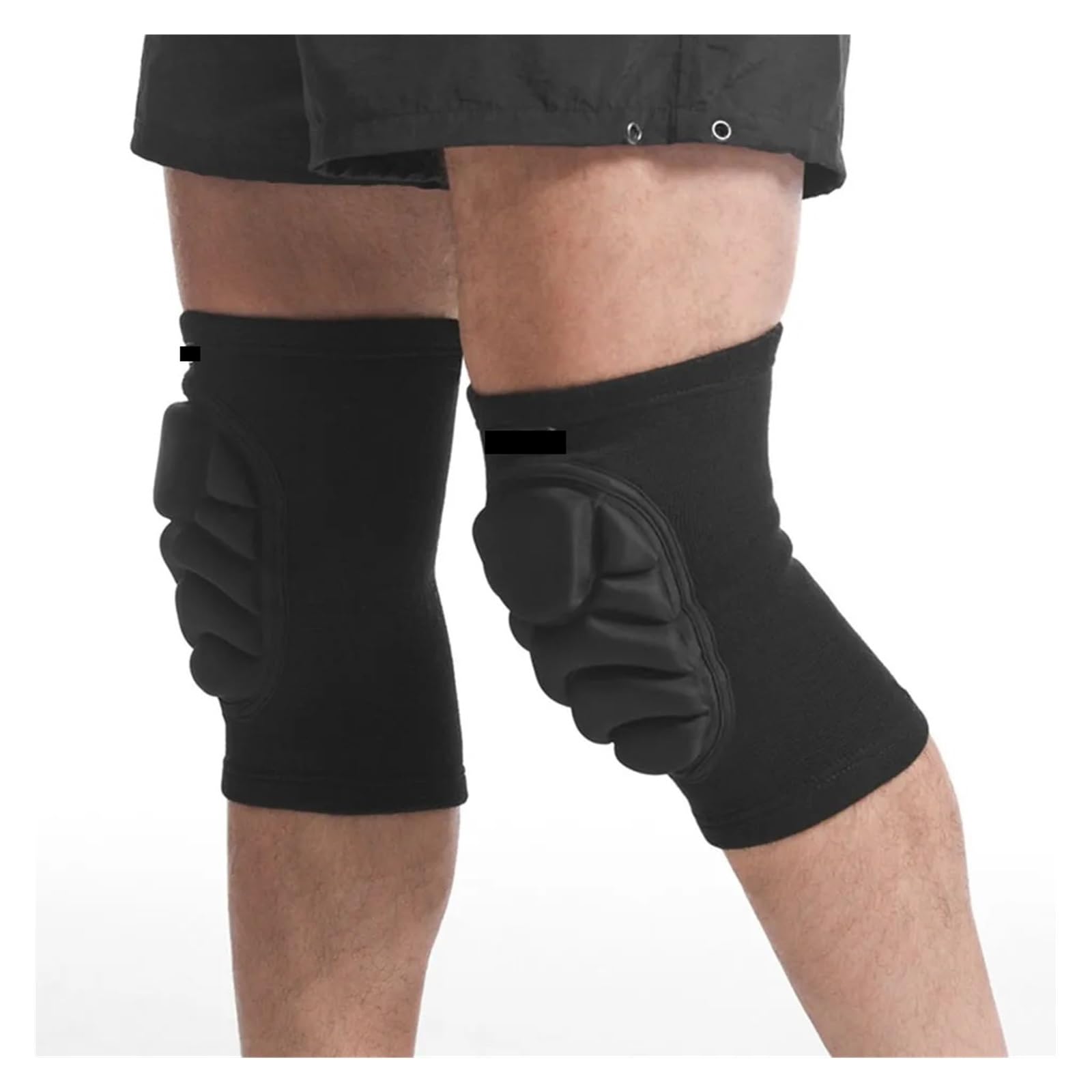 Genouillères de Sport antidérapantes, 1 Paire, Mousse épaisse, pour Volley-Ball, Football et Danse.