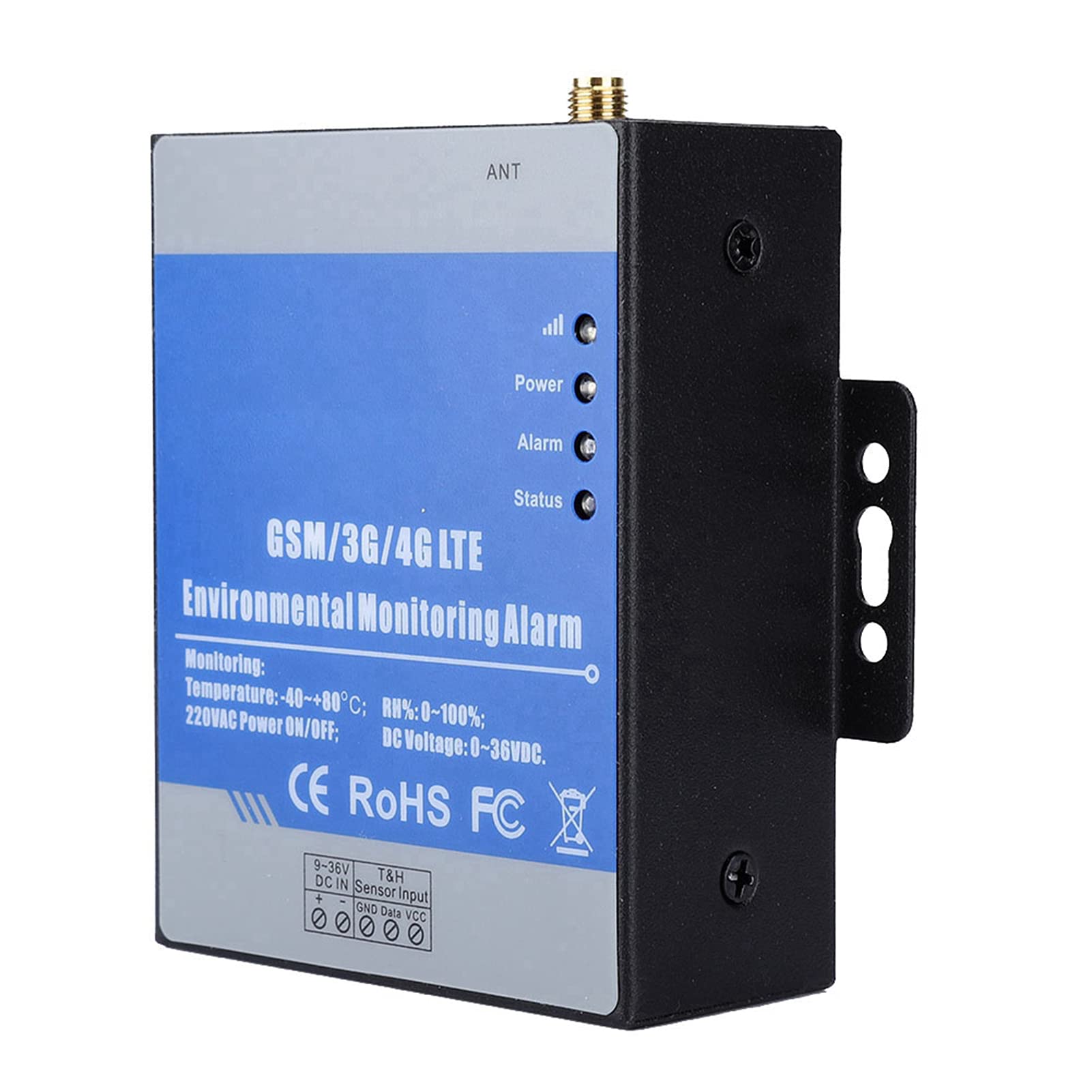 de Alarma de Falla de energía gsm, TU5023 gsm 3G / 4G LTE Falla de Circuito inalámbrico Voltaje de Circuito Monitoreo de Estado Alarma Detector Remoto (Enchufe de la UE)