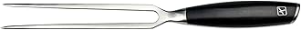 Rockingham Forge Equilibrium 16 cm Carving Fork with German Stainless Steel Blade and Black Handle